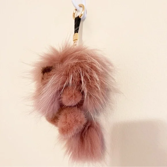 Pink Lion Bag Charm - Picture 4 of 6
